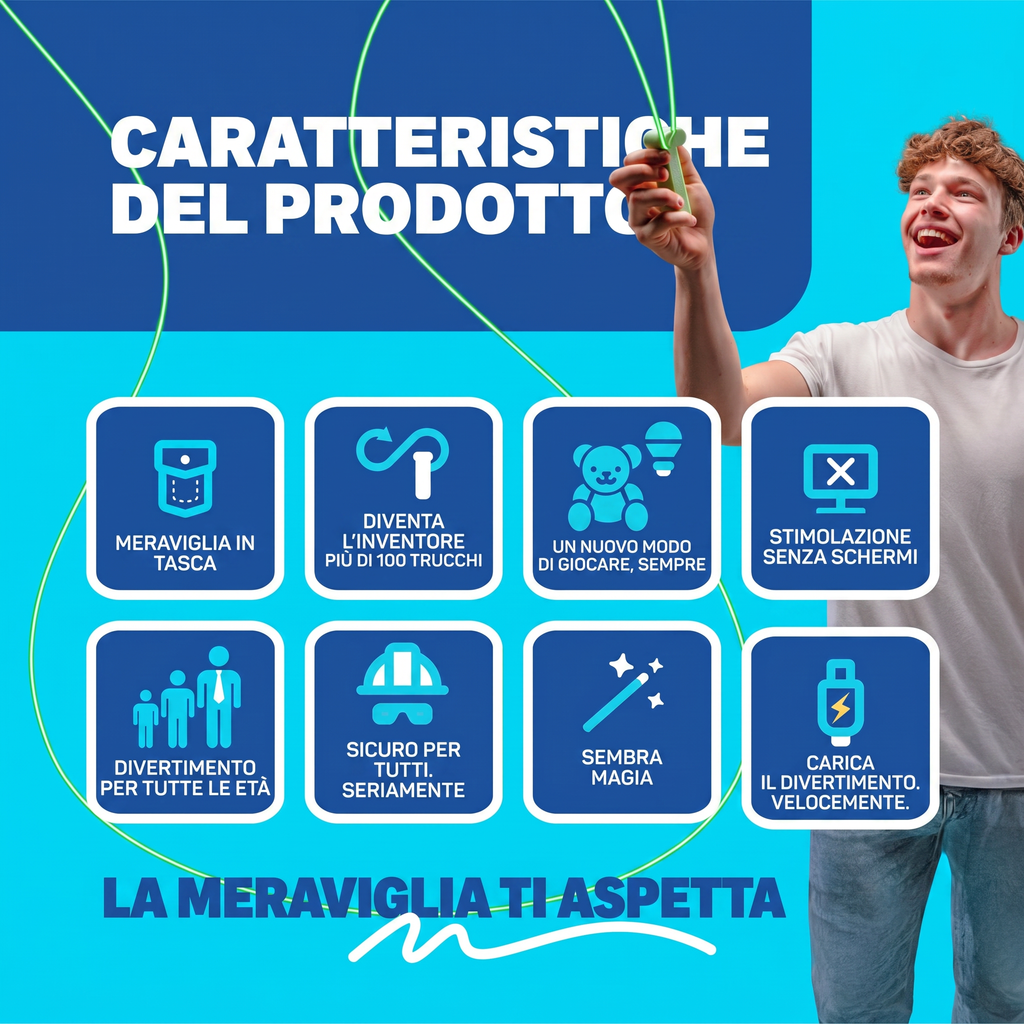 ZipString Original- Il lazo acrobatico che fluttua nell'aria
