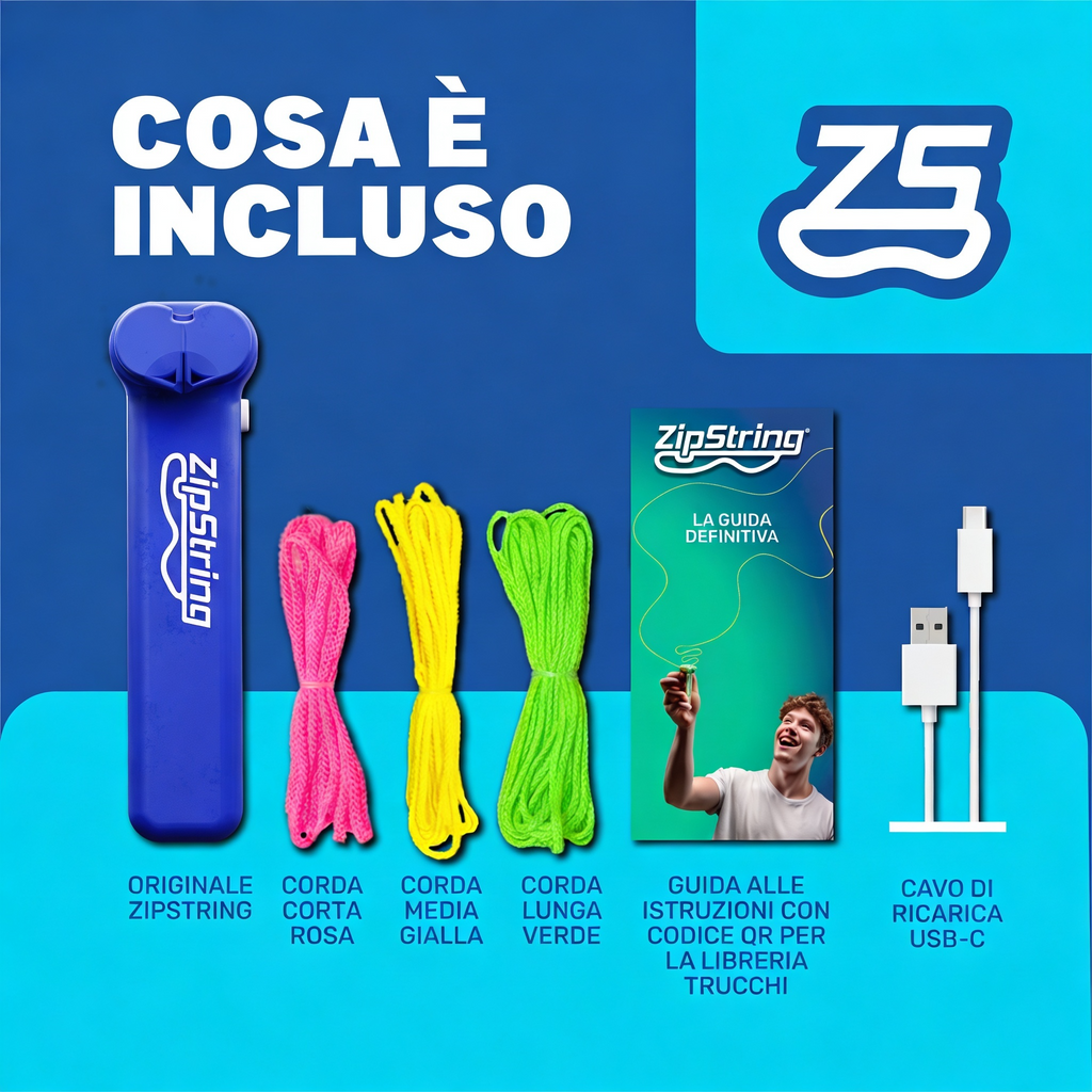 ZipString Original- Il lazo acrobatico che fluttua nell'aria